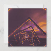 Treppenbrücke Einladung (Vorderseite)