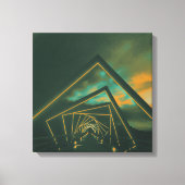 Treppenbrücke Leinwanddruck (Vorderseite)