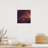 Treppenbrücke Poster (Küche)