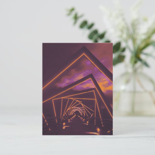 Treppenbrücke Postkarte (Stehend Vorderseite)