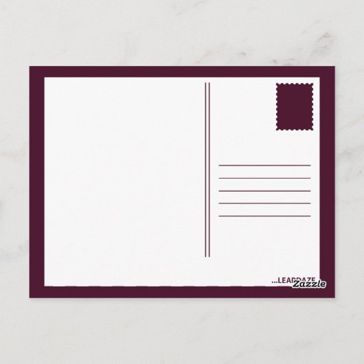 Treppenbrücke Postkarte (Rückseite)