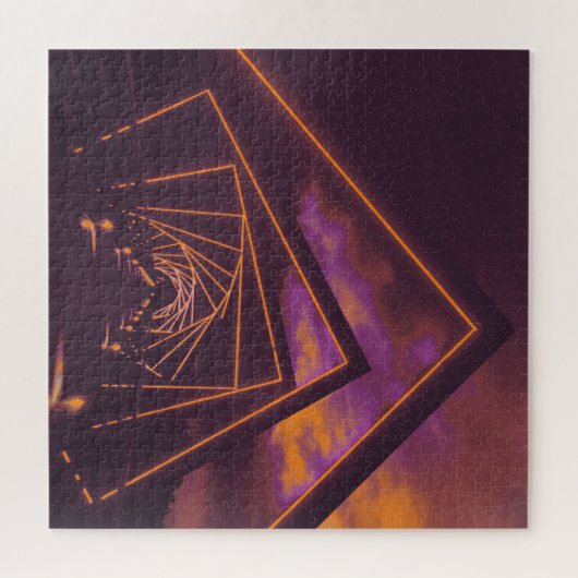 Treppenbrücke Puzzle (Horizontal)