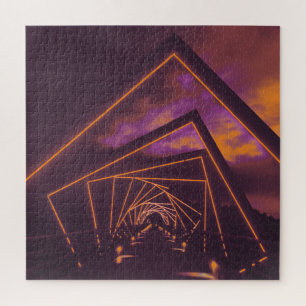 Treppenbrücke Puzzle