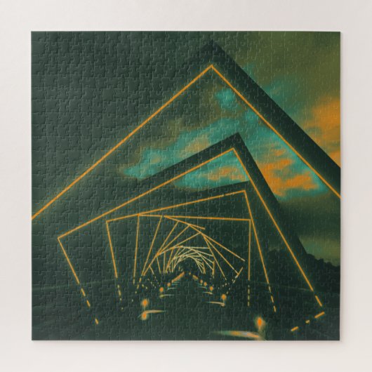 Treppenbrücke Puzzle (Vertikal)