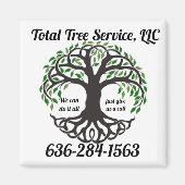 Treppendienst insgesamt, LLC Magnet (Vorne)