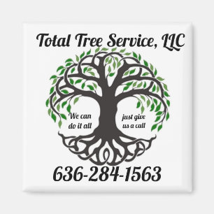 Treppendienst insgesamt, LLC Magnet