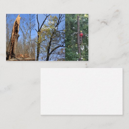 Treppendienst Visitenkarte (Vorne/Hinten)