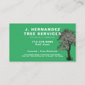 Treppendienst Visitenkarte (Vorderseite)