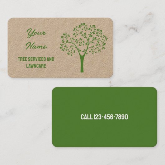 Treppendienst Visitenkarte (Vorne/Hinten)