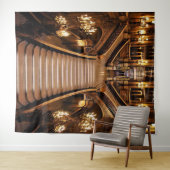 Treppenfall Wandteppich (Beispiel (Horizontal))