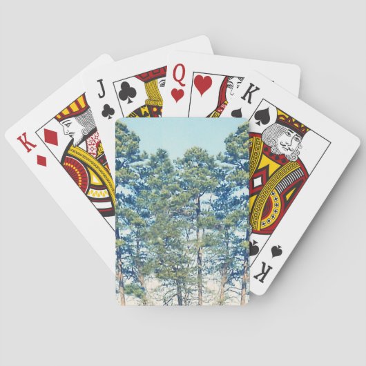 Treppenhalter Spielkarten (Rückseite)