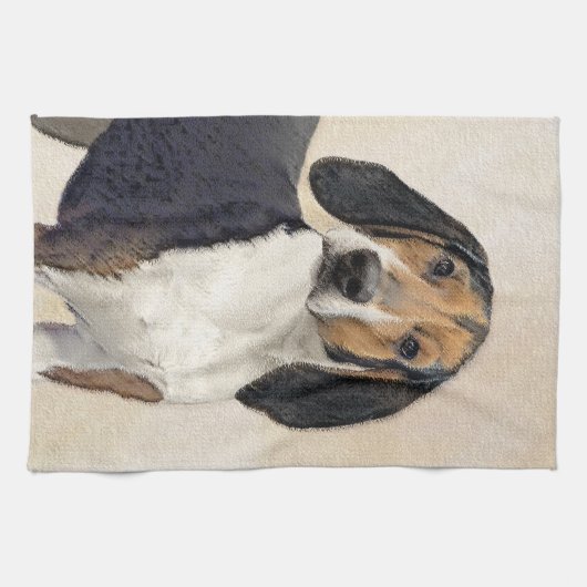 Treppenhandgemälde - Originelle Kunst Geschirrtuch (Horizontal)