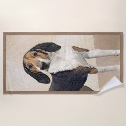 Treppenhandgemälde - Originelle Kunst Strandtuch (Vorderseite)