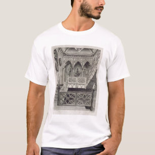 Treppenhaus am Erdbeerhügel, graviert von J. Newt T-Shirt