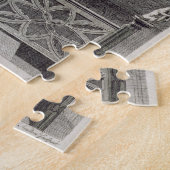 Treppenhaus am Erdbeerhügel, graviert von J. Newto Puzzle (Seite)