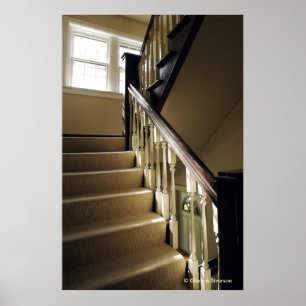 Treppenhaus-Plakat Poster