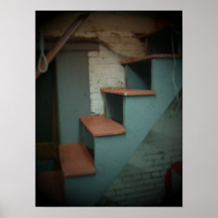 Treppenhaus Poster