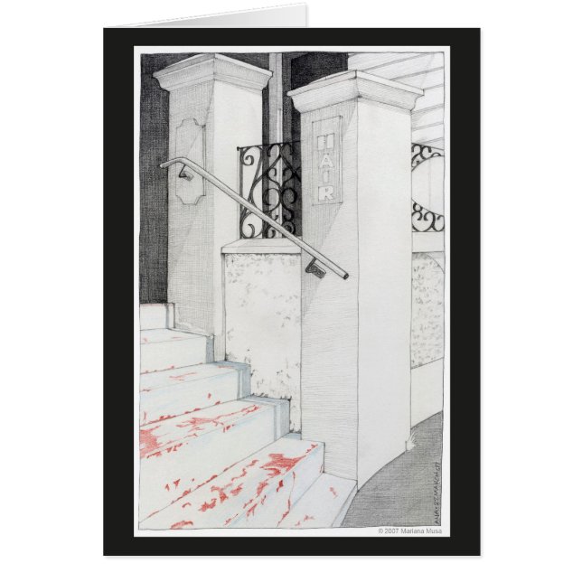 Treppenkarte (Vorne)