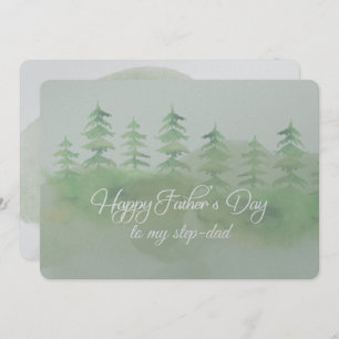 Treppenkarte des Vaters zum Tag des Glücks Karte