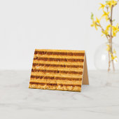 Treppenkarte für Brunnen Karte (Gelbe Blume)