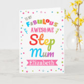 Treppenkarte Karte (Gelbe Blume)