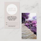 Treppenkarte Terminkarte (Vorne/Hinten)