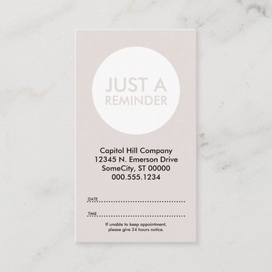 Treppenkarte Terminkarte (Vorderseite)