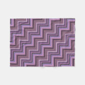 Treppenmuster Fleecedecke (Vorderseite (Horizontal))