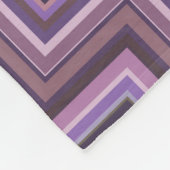 Treppenmuster Fleecedecke (Ecke)