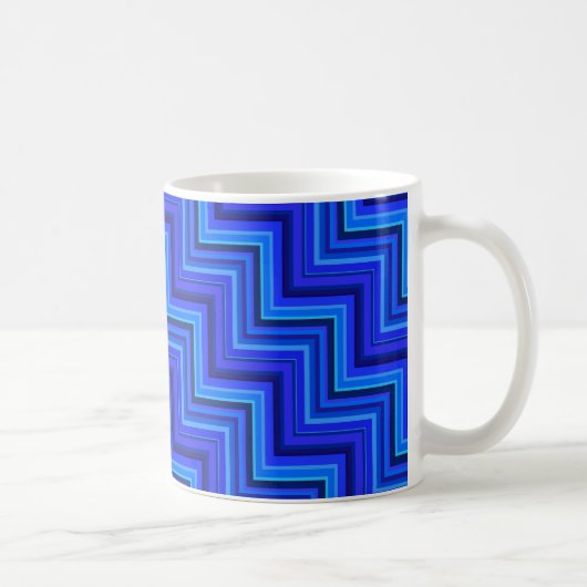 Treppenmuster Kaffeetasse (Rechts)