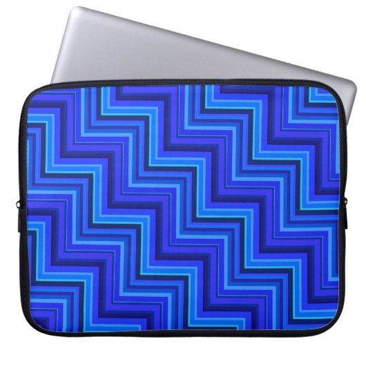 Treppenmuster Laptopschutzhülle (Vorderseite)