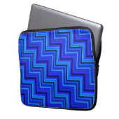 Treppenmuster Laptopschutzhülle (Vorderseite Links)