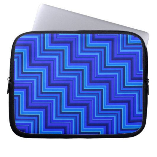 Treppenmuster Laptopschutzhülle (Vorderseite)