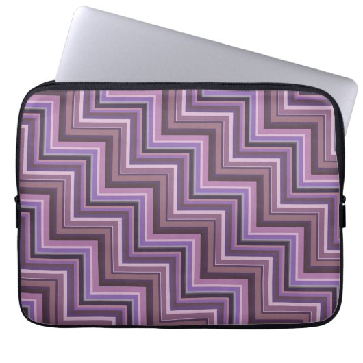 Treppenmuster Laptopschutzhülle (Vorderseite)