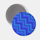 Treppenmuster Magnet (Vorderseite/Rückseite)