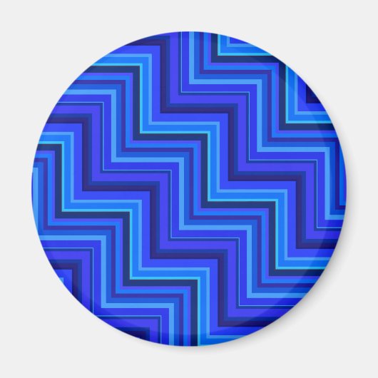 Treppenmuster Magnet (Vorne)