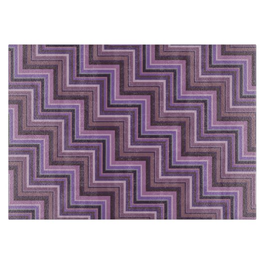 Treppenmuster Schneidebrett (Vorderseite)