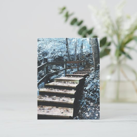 Treppennachbarschaft Postkarte (Stehend Vorderseite)