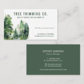 Treppenschneidkarte Visitenkarte (Vorne/Hinten)