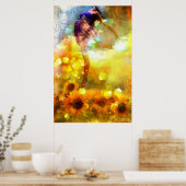 Treppensteig (Er Will mir zum Träumen) Poster (Küche)