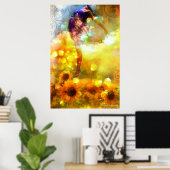 Treppensteig (Er Will mir zum Träumen) Poster (Heimbüro)