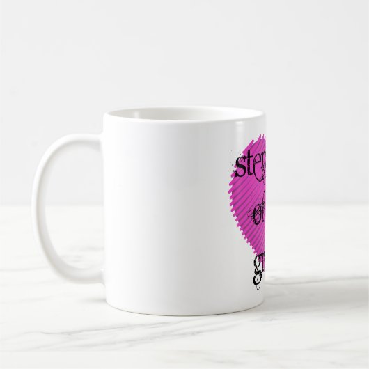 Treppenstufe Kaffeetasse (Links)