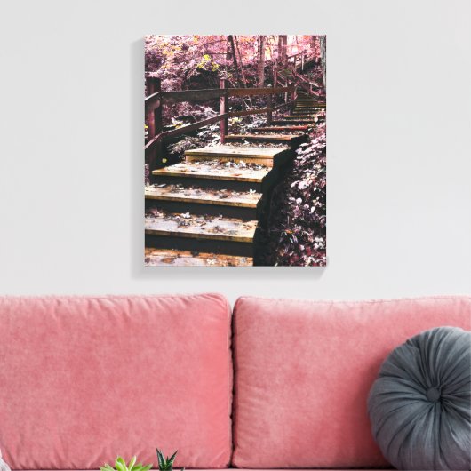 Treppentraum Leinwanddruck (Insitu (Wohnzimmer))