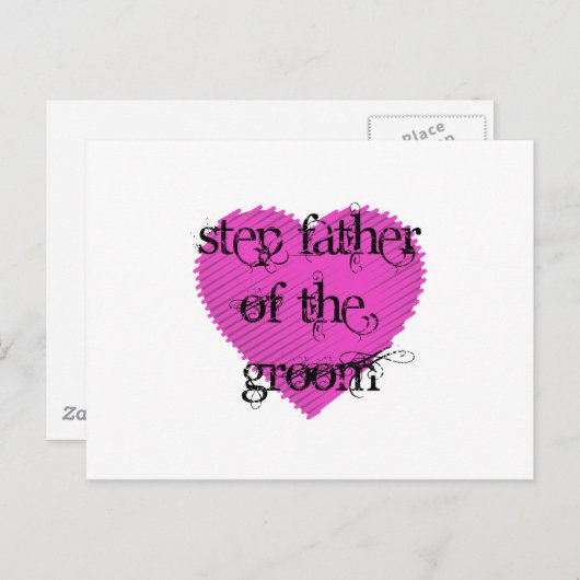 Treppenvater Postkarte (Vorne/Hinten)