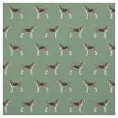 Treppenwalker-Berg grün Stoff (Muster)