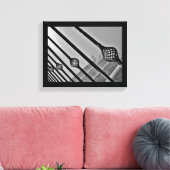 Treppenweg Art Leinwanddruck (Insitu (Wohnzimmer))