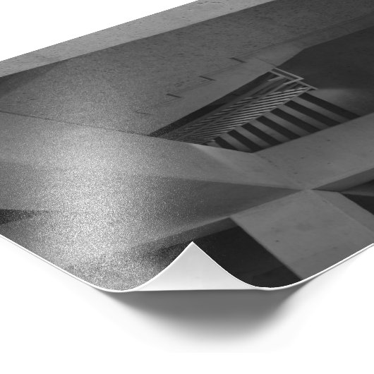 Treppenweg Fotodruck (Ecke)