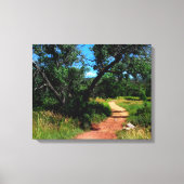 Treppenweg Leinwanddruck (Vorderseite)