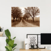 Treppenweg zum Nirgendwo Poster (Heimbüro)