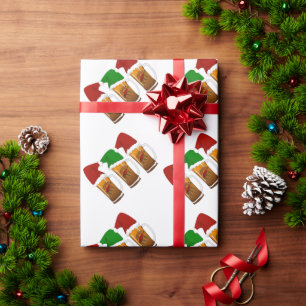 Tres Amigos Weihnachtsbier Geschenkpapier